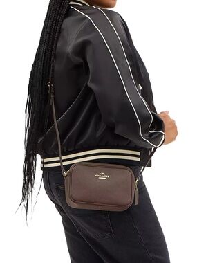 Coach Mini Jamie Camera Bag in Gold/Dark Stone